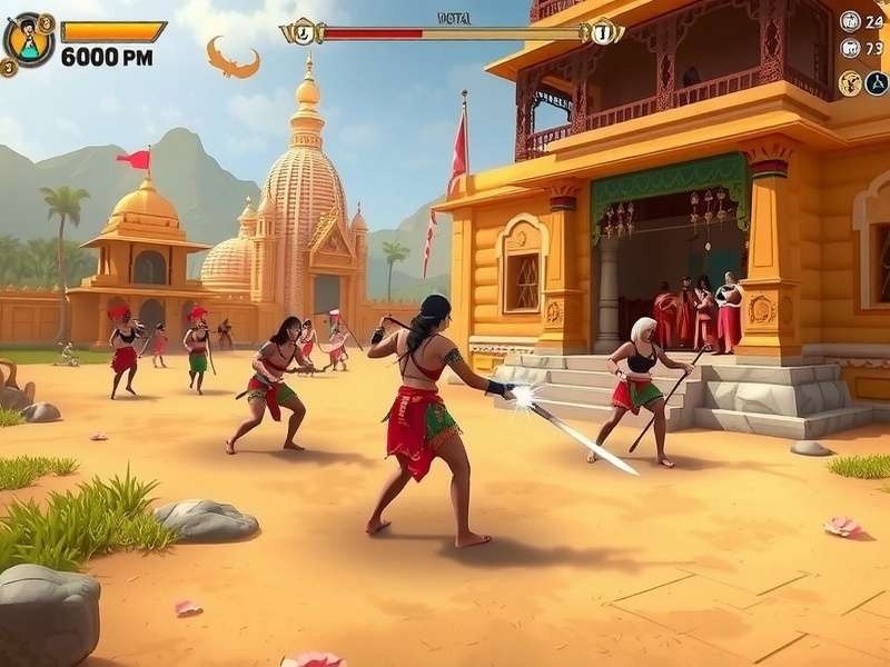 Chola Warrior Odyssey Combat Scene